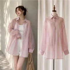 (PASS) Áo somi voan mỏng dáng rộng