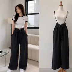 (PASS) Quần yếm xuông phối dây đan nhỏ (<45kg)