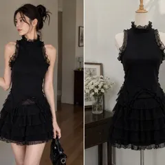 (PASS) Áo ba bỗ viền ren phối vạt chéo (<46kg)
