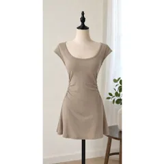 (PASS) Váy nữ thiết kế nhún eo nhẹ nhàng (<45kg)