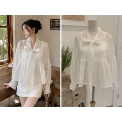 (PASS) Áo babydoll tơ kèm áo 2 dây trong (<50kg)