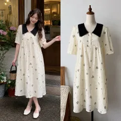 (PASS) Đầm babydoll hoa nhí ngọt ngào (<48kg)