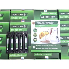 THANH NHIỆT GIẢI ĐỘC GAN EUPHAR giải độc, mát gan, lợi tiểu, tăng cường chức năng gan, bị mẩn ngứa, mày đay, mụn nhọt v