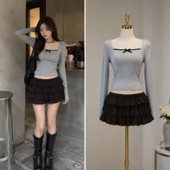 (PASS) Quần giả váy nhiều tầng (<52kg)