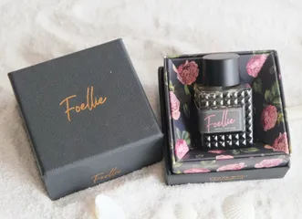 Nước hoa vùng kín Foellie đen 10ml - Hương hoa hồng quyến rũ
