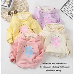 Đồ thu đông cho bé, áo Hoodie nỉ lót lông QC dày dặn cho bé gái bé trai 8-17kg