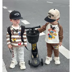Quần áo thu đông bé trai, set bộ cotton dài tay hoạ tiết Paw Patrol cho bé 8-26kg