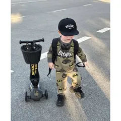 Quần áo thu đông bé trai, set bộ dài tay Batman giữ ấm cho bé size 8-26kg