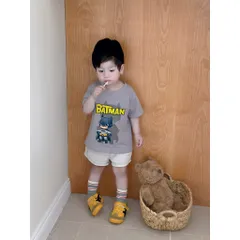 Áo phông bé trai, áo cotton siêu nhân mẫu mới 2026 cho bé 9-27kg