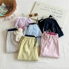 Quần dài bé gái, quần gió dáng bom 6 màu cho bé gái size 8-26kg