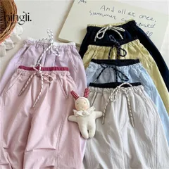 Quần dài bé gái, quần gió dáng bom 6 màu cho bé gái size 8-26kg