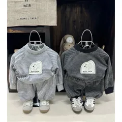 Quần áo thu đông bé trai, set bộ nỉ nhung tuyết thêu đắp hình sóc dễ thương cho bé 8-24kg