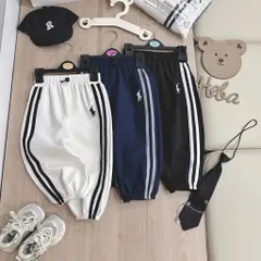 Quần dài bé trai, quần gió dáng Jogger thể thao khoẻ khoắn cho bé 7-27kg