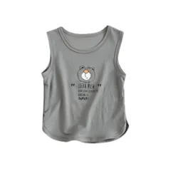 Áo ba lỗ bé trai, áo ba lỗ bé gái, áo ba lỗ chất cotton hình gấu Pooh dễ thương cho bé 8-25kg