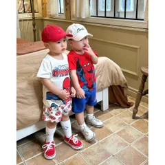 Quần áo bé trai, set bộ cộc tay chất cotton hoạ tiết người nhện Amazing cho bé 9-26kg