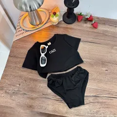 Đồ bơi bé gái, set bộ bikini 2 mảnh CAZY cho bé 10-35kg