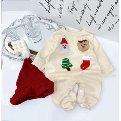 Bộ body cho bé sơ sinh, set body nỉ thêu đắp hình dễ thương kèm mũ cho bé trai và bé gái từ 7-15kg