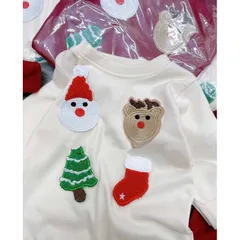 Bộ body cho bé sơ sinh, set body nỉ thêu đắp hình dễ thương kèm mũ cho bé trai và bé gái từ 7-15kg