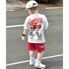 Quần áo bé trai, bộ đồ bé trai Lightning McQueen cộc tay chất cotton loại 1 cho bé 9-27kg