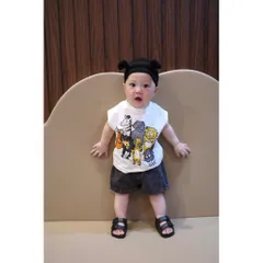 Quần áo bé trai, set bộ áo cotton tay hến họa tiết động vật kèm quần short jean cho bé 9-25kg