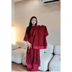 Áo dài cách tân cho bé gái, set áo dài 2 lớp ren lông cổ nơ thanh lịch kèm quần lụa cho bé 10-30kg