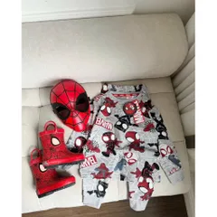 Quần áo thu đông bé trai, set bộ quần áo dài tay chất cotton nhện chibi cho bé 9-24kg