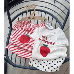 Quần áo bé gái, set bộ cộc tay chất cotton xước họa tiết IT’S SUMMER cho bé 8-27kg