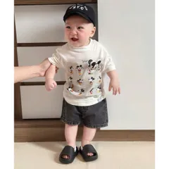 Set bộ bé trai Mickey cotton loại 1 kèm quần Short Jean mềm mại, đồ bộ trẻ em mùa hè cho bé 9-24kg