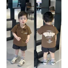 Áo polo bé trai, áo có cổ hoạ tiết TRUST năng động, lịch sự chuẩn Style Hàn Quốc size 9-26kg