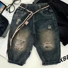 Quần dài bé trai, quần jean cào rách cá tính cho bé 10-30kg