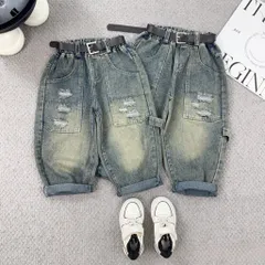 Quần dài bé trai, quần jean Baggy túi dài mềm mại cho bé trai 12-30kg