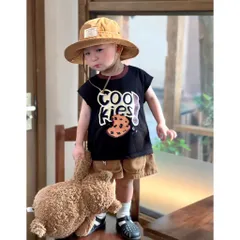 Quần áo bé trai, Set bộ bé trai áo cotton tay hến hoạ tiết Cookie kèm quần short kaki túi hộp cá tính cho bé 9-24kg