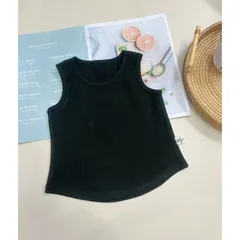 Áo ba lỗ bé trai, áo ba lỗ chất cotton zip Basic cho bé từ 8-22kg