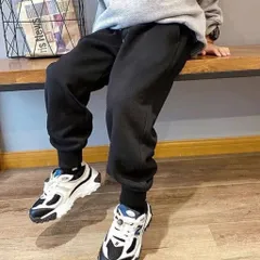 Quần dài cho bé, quần nỉ lót bông dáng Jogger siêu ấm, siêu mềm cho bé trai và bé gái size 8-25kg