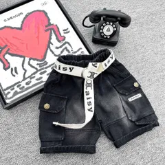 Quần đùi bé trai, quần Short Jean túi hộp gắn mác nổi bật cho bé trai 12-30kg