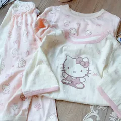 Quần áo thu đông bé gái, set bộ dài tay thông hơi Hello cho bé 8-22kg