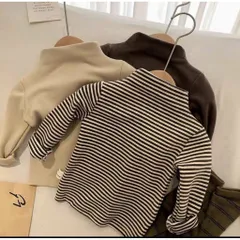 Áo giữ nhiệt cho bé, áo giữ nhiệt zip lông tone màu Hàn Quốc cho bé trai và bé gái size 7-24kg