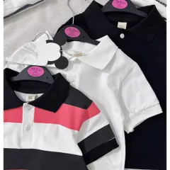 Áo polo bé trai, áo có cổ cộc tay thêu Tô Mỳ cho size 8-27kg