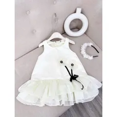 Váy bé gái, váy công chúa bồng bềnh tặng kèm bờm cho bé 10-30kg