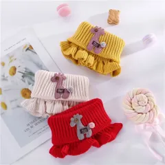 Khăn ống len cho bé trai bé gái 2-10 tuổi – Khăn cổ len giữ ấm mùa đông, chất liệu len mềm mại, co giãn tốt