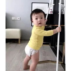 Áo giữ nhiệt cho bé, Áo thun giữ nhiệt cổ 3 phân cho bé trai, bé gái