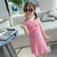 (10-30kg) Váy cho bé gái, váy sát nách chất tăm lạnh NLU NLU siêu mát mẻ cho bé