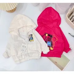 Áo khoác bé gái, bé trai, áo khoác gió 2 lớp anh em nhà gấu siêu xinh cho bé size 10-25kg