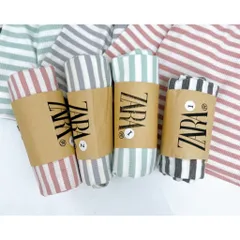 Áo giữ nhiệt cho bé, áo cotton zip kẻ ngang nhiều màu thêu hình dễ thương cho bé trai, bé gái