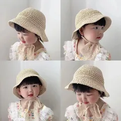 Mũ cói cho bé, mũ cói vành cho bé 2-6 tuổi đi học, đi du lịch