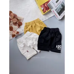 Quần short bé trai, quần short kaki túi hộp 1992 năng động cho bé size 20-35kg