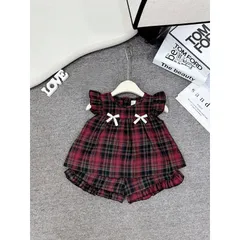 Đồ bộ bé gái, set bộ quần áo thô cánh tiên 2 nơ xinh cho bé 10-30kg