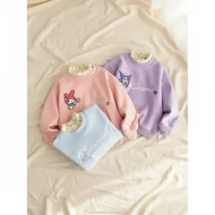 XẢ HÀNG- Đồ thu đông bé gái, áo nỉ lót nhung lông cổ len bèo hàng QC ấm áp cho bé 14-25kg