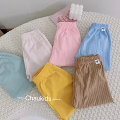 Quần dài bé trai, quần dài bé gái, quần tăm đũa bo gấu cho bé