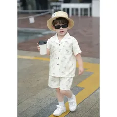 Quần áo bé trai, set bộ đũi cây dừa đi biển cho bé 10-30kg